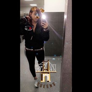 UNISEX Black Champion Fleece